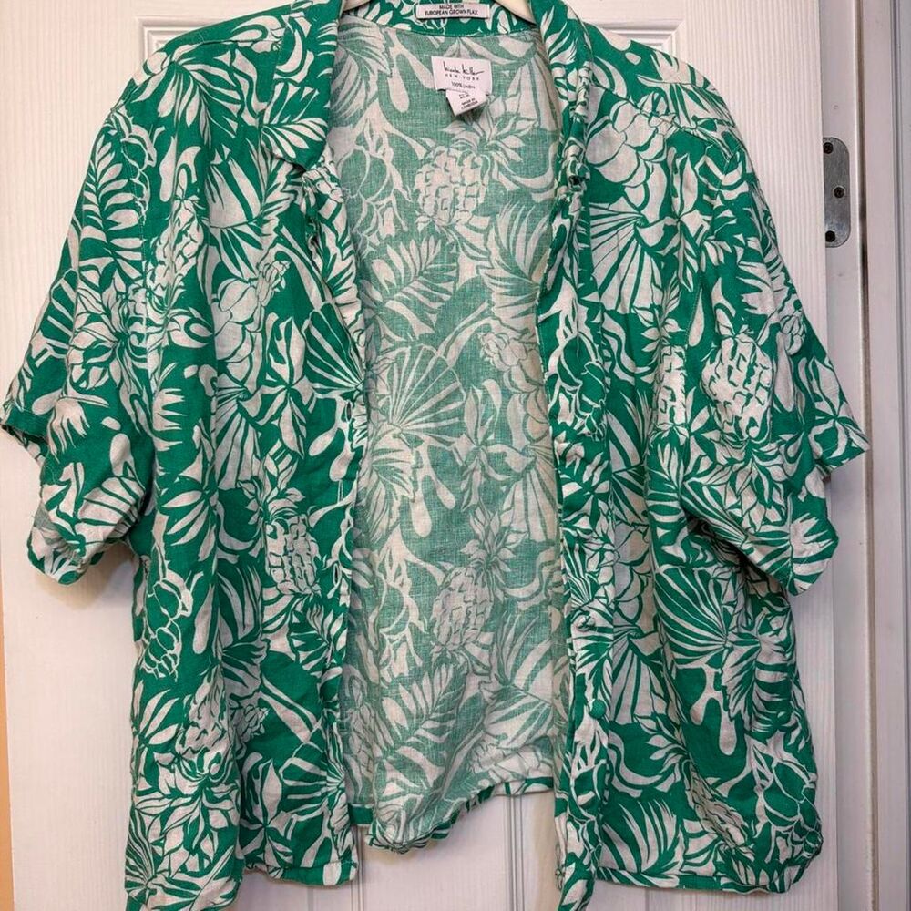 Nicole-miller Women's Green Cover-ups